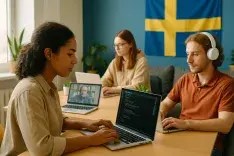 Programmeringskurs på distans: Så väljer du rätt bootcamp i Sverige 2025 cover image