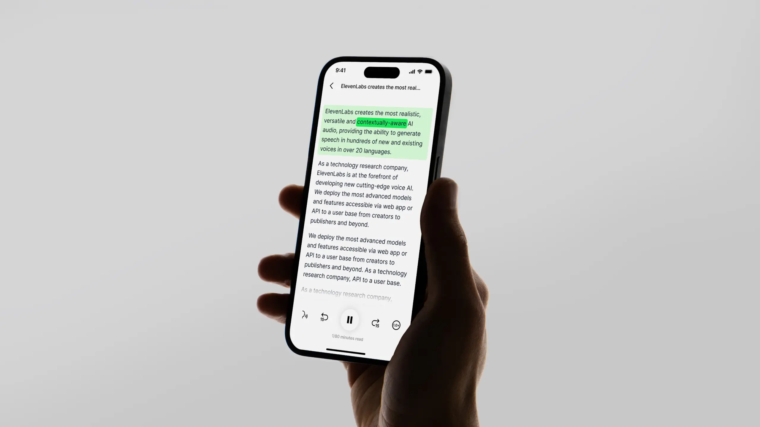 ElevenLabs extinde aplicația Reader la nivel global cu suport pentru 32 de limbi