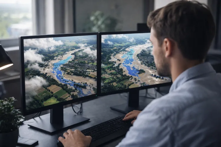 Deep Learning for Flood Risk Mapping with Sentinel‑2 in Python