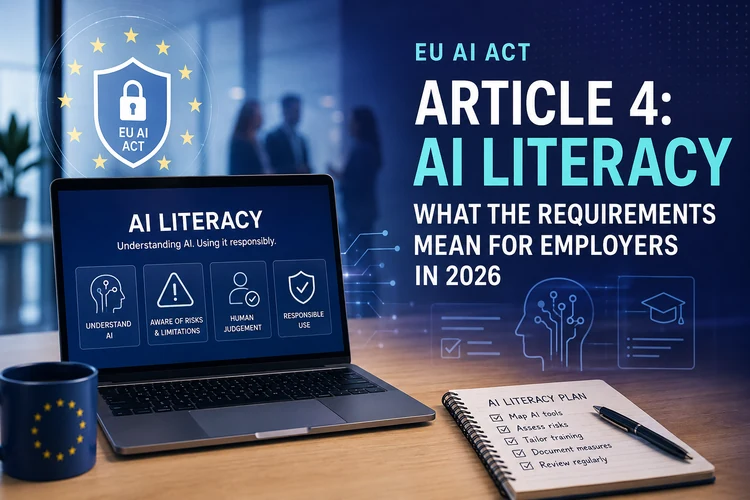EU AI Act Article 4: What the AI Literacy Requirements Mean for Employers in 2026