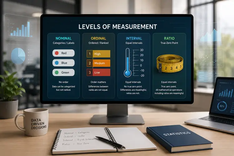 Understanding the Four Levels of Measurement in Statistics