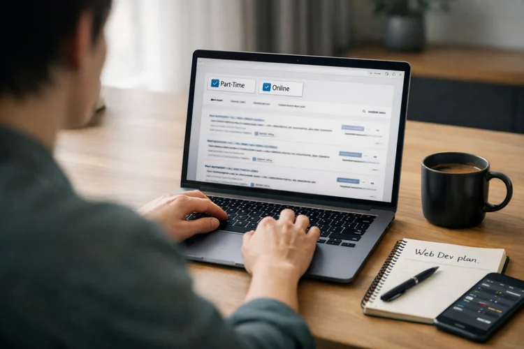 Part-Time Web Development Courses on Kursnet (2026 Guide)