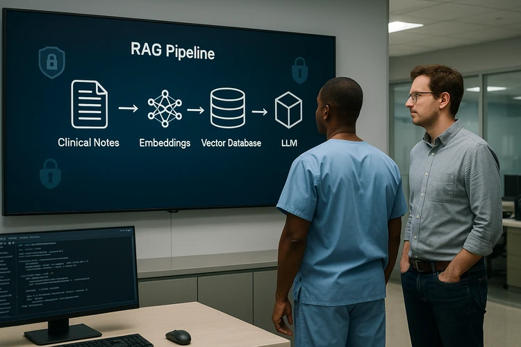 Designing HIPAA‑Conscious RAG Pipelines for Clinical Notes with Python and Open‑Source LLMs