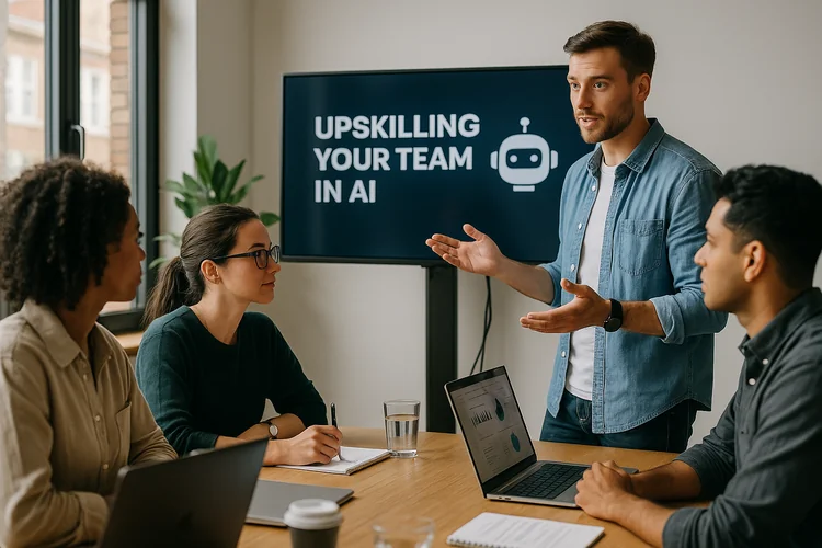 How to Upskill Your Team in AI & Agents Without Hiring