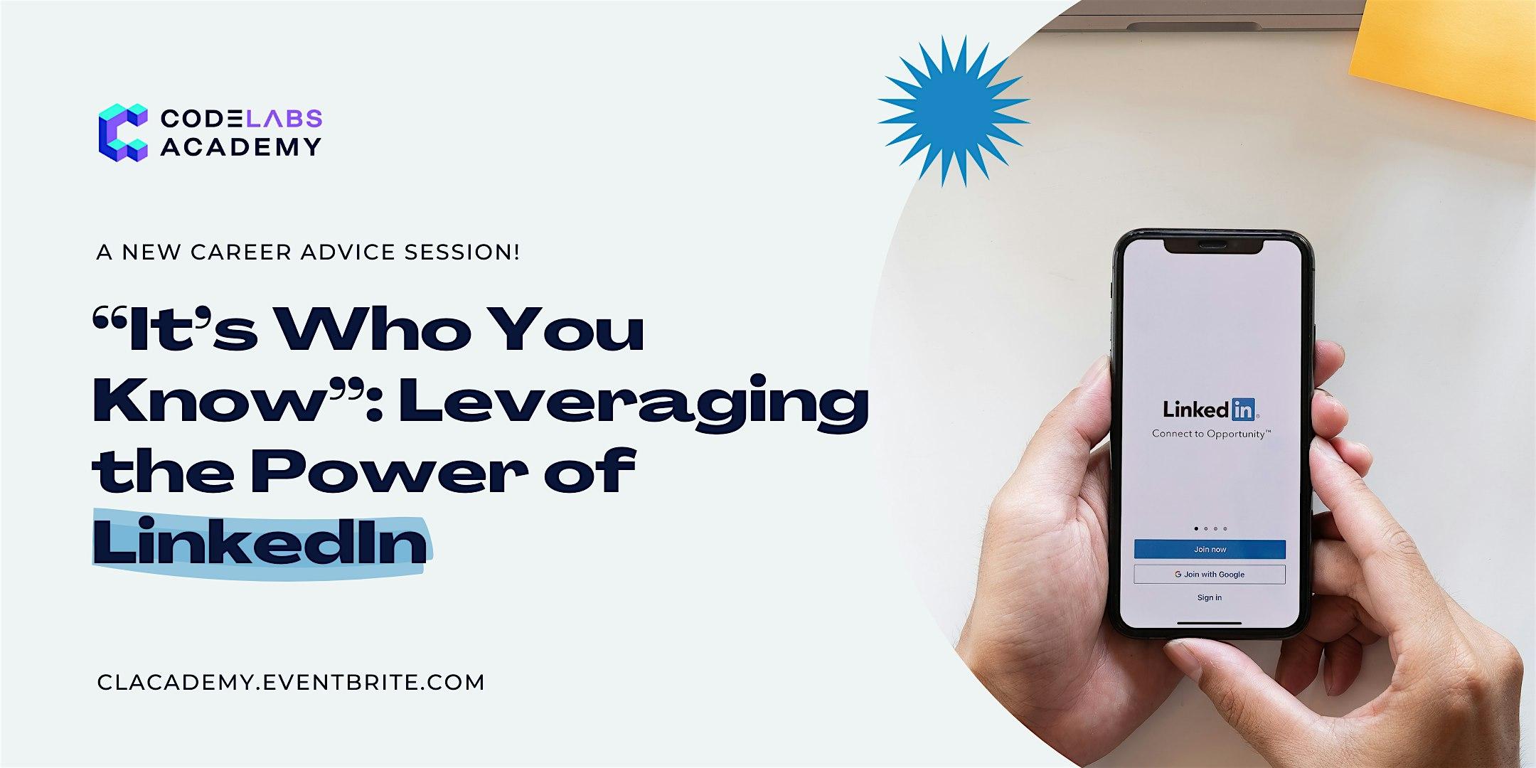 “It’s Who You Know”: Leveraging the Power of LinkedIn Cover Image
